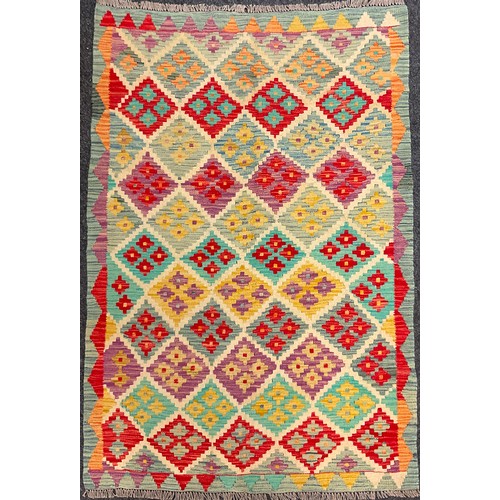 158 - A Turkish Anatolian Kilim, 184cm x 125cm.