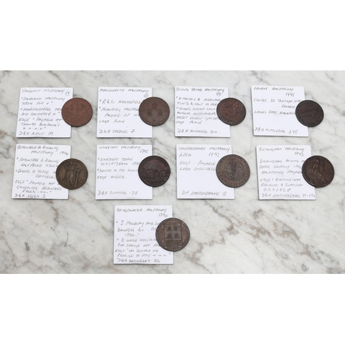 2635 - Tokens - Braintree & Bocking halfpence, 1794, Success to Trade and Commerce, edge - Payable at W. Es... 