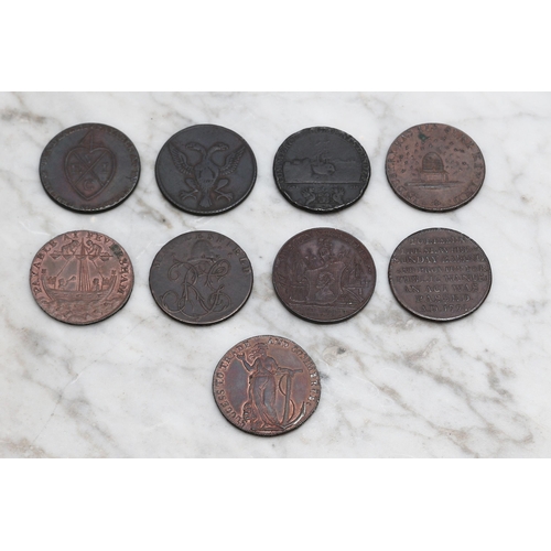 2645 - Tokens - Manchester halfpenny, 1793, Manchester Promissiory Halfpenny, Payable at Ino Fieldings Groc... 