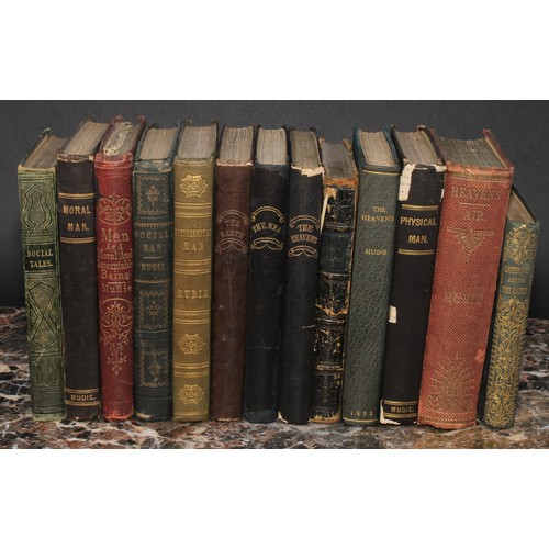 2712 - Antiquarian books - Robert Mudie, a series in four volumes, ‘The Earth, The Air, The Sea, The Heaven... 