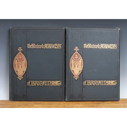 2723 - Architecture, ecclesiastical – Ross (Frederick, FRHS 1816-1893) The Ruined Abbeys of Britain, 2 Vols... 