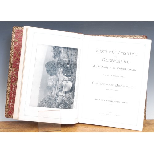 2733 - Biography, East Midland – Briscoe (John Potter, FRHS), ed. Pike (William Thomes), Nottinghamshire an... 