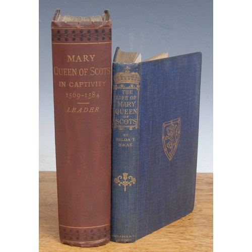 2738 - Biography, Royalty – Skae (Hilda T.) The Life of Mary Queen of Scots, London, Maclaren, 1905, 12mo, ... 