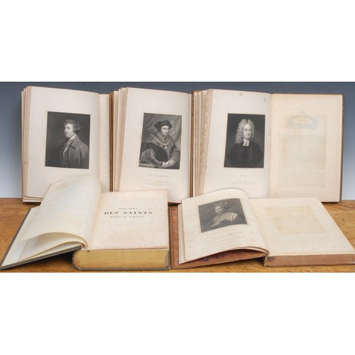 2735 - Biography, general – Anon. (Dubroca, Jean-Louis), The Gallery of Portraits with Memoirs, London, Cha... 