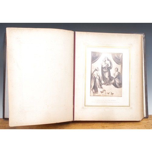 2762 - Fine Art, Painting – (Album der) Dresdner Galerie, (Leipzig, n. d., c. 1890/1902) folio, a massively... 