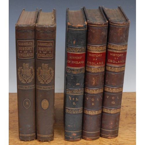 2774 - History, British – Cassell’s History of England, The Jubilee Edition, London, Cassell, n. d. (1887) ... 