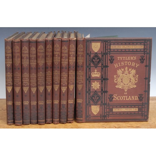 2797 - History, Scotland – Alison (Sir Archibald, Bt., LLD, FRSE), Tytler’s History of Scotland, New and Gr... 