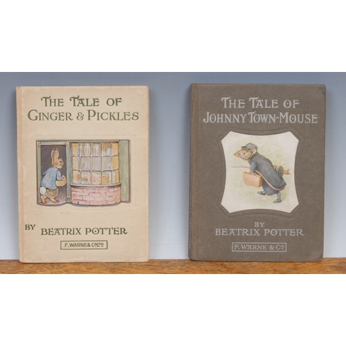 2815 - Literature, Children’s – Potter (Beatrix), The Tale of Ginger & Pickles, London Frederick Warne, n. ... 