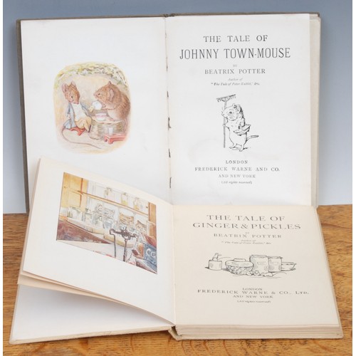 2815 - Literature, Children’s – Potter (Beatrix), The Tale of Ginger & Pickles, London Frederick Warne, n. ... 