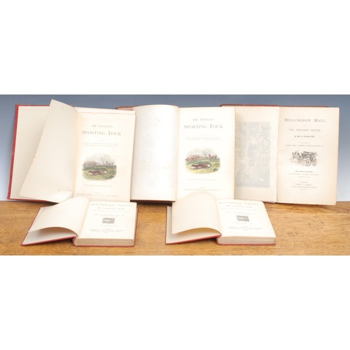 2833 - Literature, English – Surtees (Robert Smith, 1805-1864), Mr. Sponge’s Sporting Tour, London, Bradbur... 