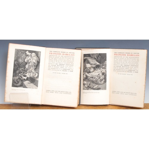 2837 - Literature, French – Rabelais (Francois, c. 1494-1553), The Complete Works, trans. Sir Thomas Urquha... 