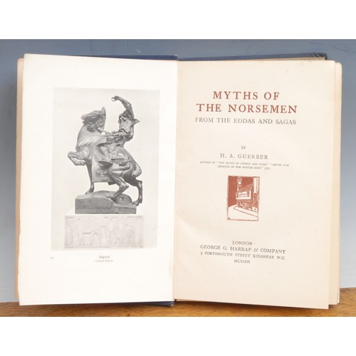 2846 - Mythology – Guerber (H. D.) Myths of the Norsemen from the Eddas and Sagas, London, George Harrap (2... 