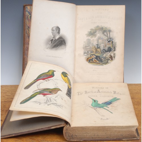 2852 - Natural History – Goldsmith (Oliver) A History of the Earth and Animated Nature, one of many later e... 