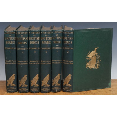 2862 - Natural History, Birds – Morris (Revd. Francis Orpen), A History of British Birds, 6 Vols., 5th edn.... 