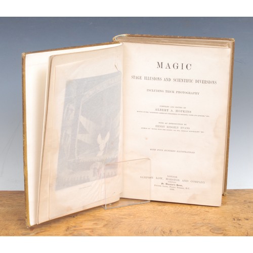 2894 - Performing Arts, Magic – Hopkins (albert A), Magic: Stage Illusions & Scientific Diversions includin... 