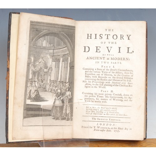 2900 - Religion, Christianity – Anon. (Daniel Defoe, 1660-1731), The Political History of the Devil, as wel... 