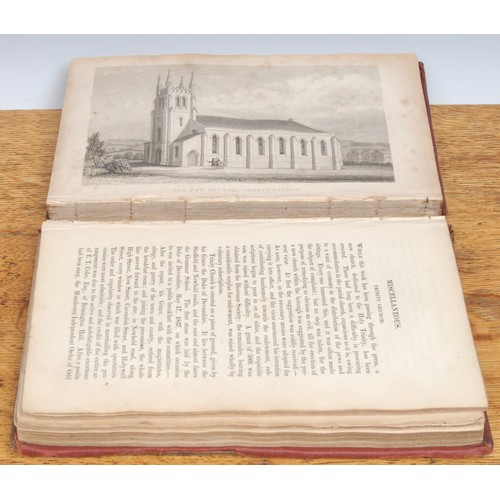 2927 - Topography, Derbyshire – Anon. (Revd. George Hall), The History of Chesterfield with Particulars of ... 