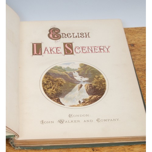 2936 - Topography, English – Walker (John & Co.), English Lake Scenery, London, John Walker 1880, 8vo, ii +... 