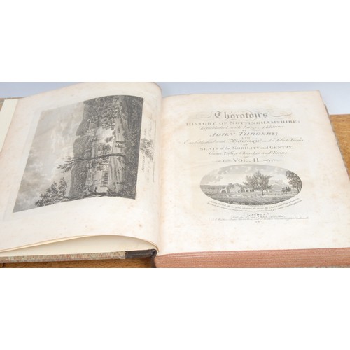 2944 - Topography, Nottinghamshire – Throsby (John), Thoroton's History of Nottinghamshire: Republished wit... 