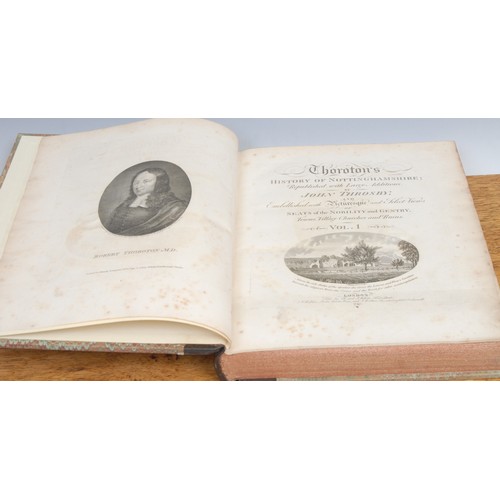 2944 - Topography, Nottinghamshire – Throsby (John), Thoroton's History of Nottinghamshire: Republished wit... 