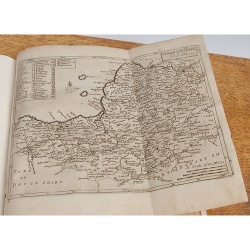 2937 - Topography, English Counties – Cox (Thomas) and others, Somerset section of . London, E & R Nutt, pr... 