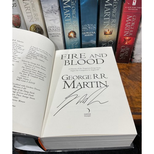 2743 - Books - George R. R. Martin and Game of Thrones interest - A signed first edition George R. R. Marti... 