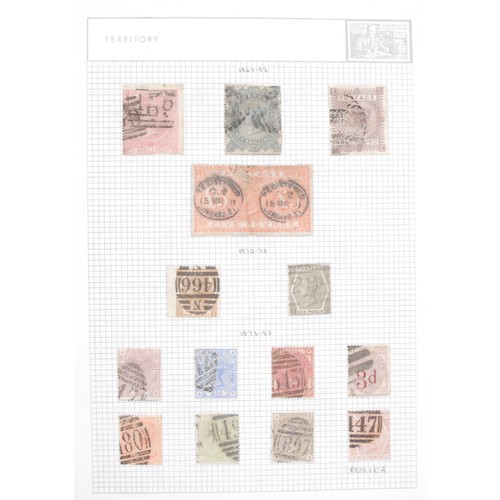 2660 - Stamps - GB collection in small binder, mostly QV from 1840 1d black (a/f) to Jubilee set, f/v inclu... 