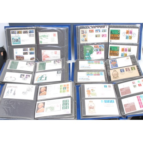 2662 - Stamps - GB FDC collection housed in six binders, all are illustrated 1940 - 1983 including many spe... 