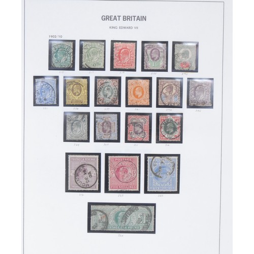 2659 - Stamps - GB collection in binder, SG:PEG album, 1840-1970, a fantastic collection from 1840 1d black... 