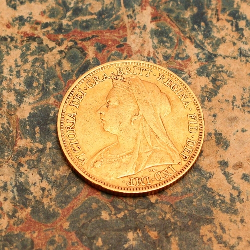 2626 - Coins - Victorian Sovereign, 1896