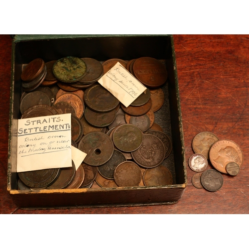 2617 - Coins - English and overseas, 18th century and later including George III cartwheel twopence, cartwh... 