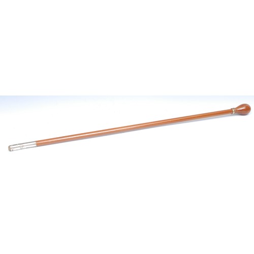 2217 - An early 20th century novelty artist's or teacher's walking stick, as an oversize pencil, 84cm long