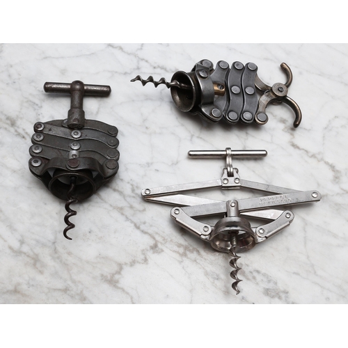 2506 - Helixophilia - an early 20th century French patent cantilever corkscrew, by Universal Cutlery Compan... 