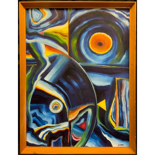 1087 - Samson (British Modern School), The North, signed, oil on board, 74cm x 55cm.