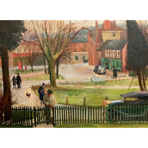 1131 - Mary Hoad (British, 1908-1968) 
Hardenden in Winter 
signed lower left, dated 1950, oil on canvas, s... 