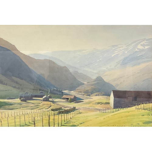 1147 - William Heaton Cooper (1903 - 1995)
Early Morning, Reimgrend
signed, label to verso, watercolour, 39... 