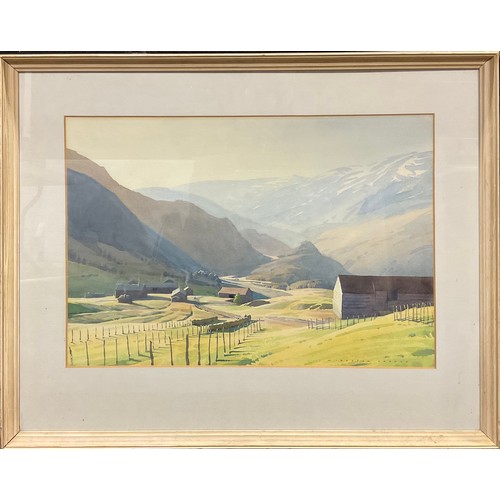 1147 - William Heaton Cooper (1903 - 1995)
Early Morning, Reimgrend
signed, label to verso, watercolour, 39... 