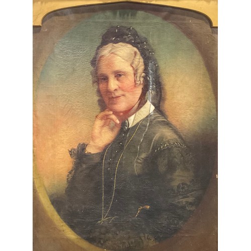 1071 - English School (19th century)
Portrait of a Matriarch
oil on canvas, 90cm x 67cm