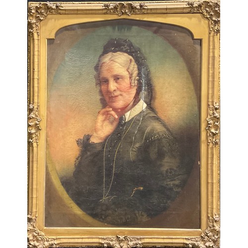 1071 - English School (19th century)
Portrait of a Matriarch
oil on canvas, 90cm x 67cm