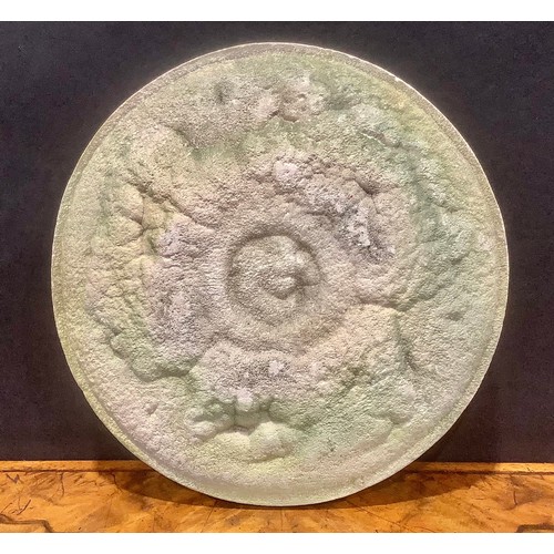 2039 - A Grand Tour lava cameo plaque, carved in relief with scenes from the myth of Diana and Actaeon, 19.... 