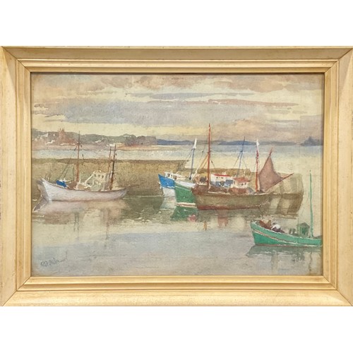 1140 - Sydney Frances Josephine Bland (mid-20th century)
Evening in Newlyn
signed, watercolour, 21.5cm x 31... 