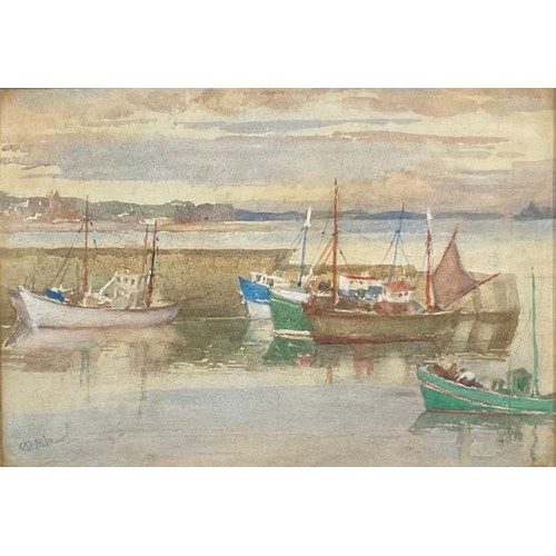 1140 - Sydney Frances Josephine Bland (mid-20th century)
Evening in Newlyn
signed, watercolour, 21.5cm x 31... 