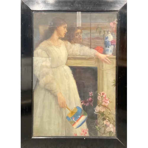 951 - After James McNeill Whistler
Symphony in White, No. 2: The Little White Girl
oil on canvas, 76cm x 5... 