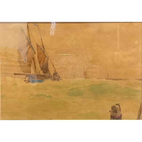 992 - English School (early 20th century)
Fishing Boat
watercolour, 32.5cm x 47cm