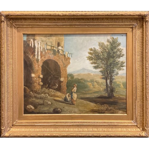 1170 - Italian School (19th century)
Rural Landscape
oil on canvas, 45.5cm x 58cm