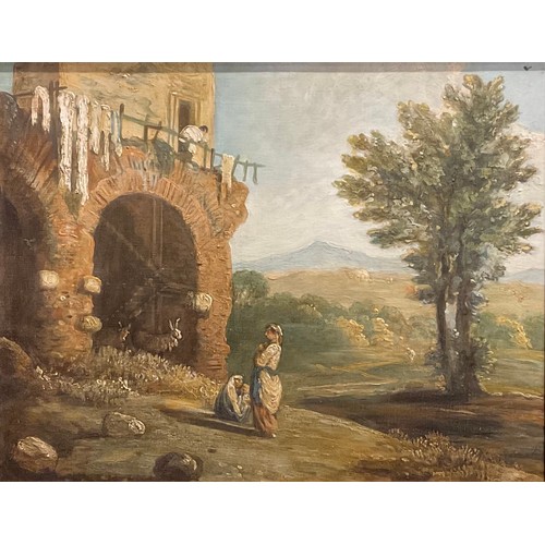 1170 - Italian School (19th century)
Rural Landscape
oil on canvas, 45.5cm x 58cm