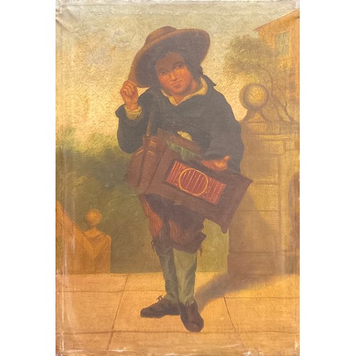 1075 - English School (19th century)
The Dancing Mouse
oil on canvas, 74cm x 52cm