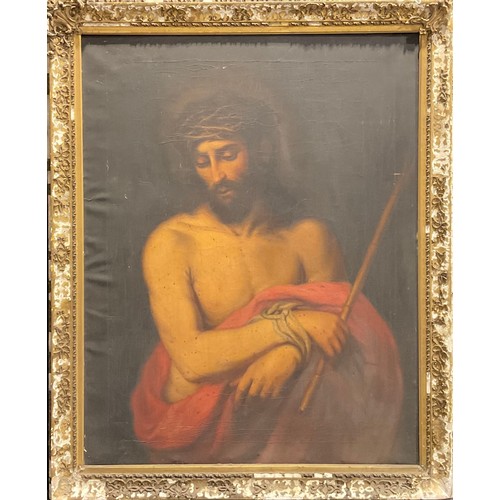 1003 - After Bartolomé Esteban Murillo (19th century)
Christ
oil on canvas, 90cm x 70cm