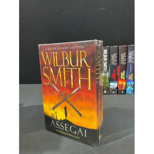 2746 - Books - Wilbur Smith hardbacks, the Courtney Books series, incomplete comprising a signed copy When ... 