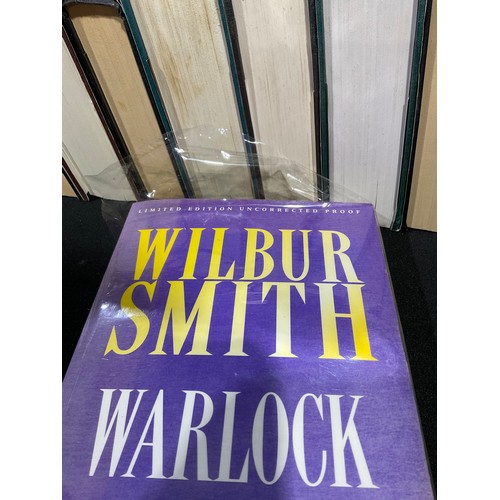 2742 - Books - A Wilbur Smith signed first edition hardback, Men of Men, Heinemann: London (1981); another ... 